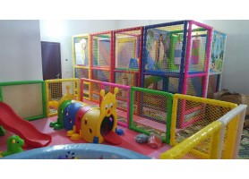 Indoor play center requires more support from parents