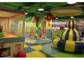 Learning and Socializing in Indoor Playground Equipment