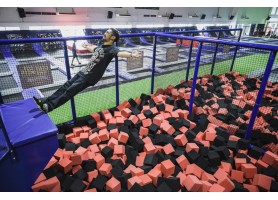 One day off for trampoline park exceise  One day off for trampoline park exceise