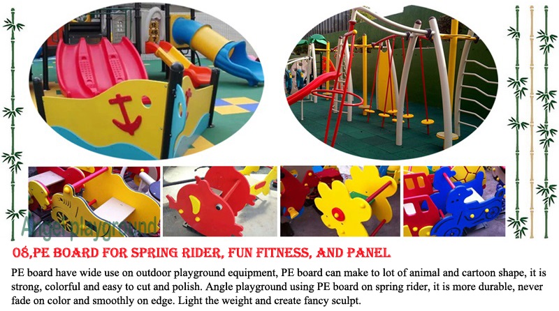 material 9-8, outdoor play equipment