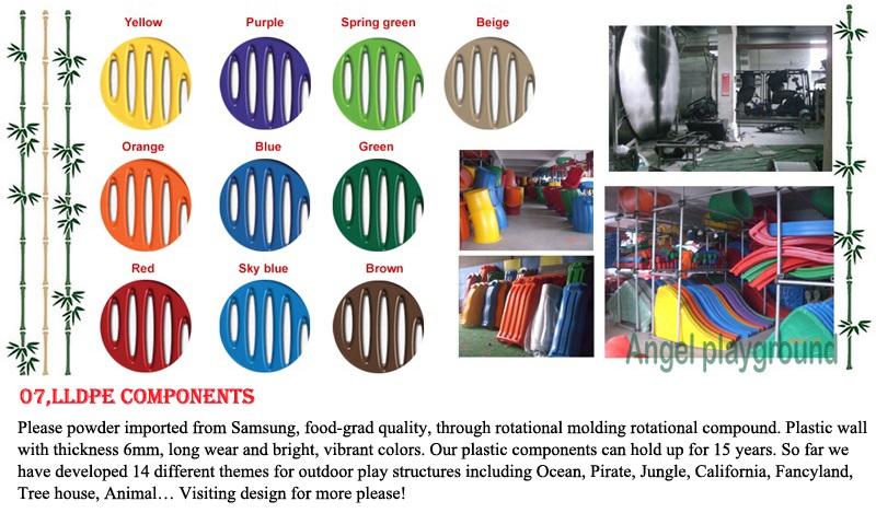 LLDPE for Outdoor Playground Equipment
