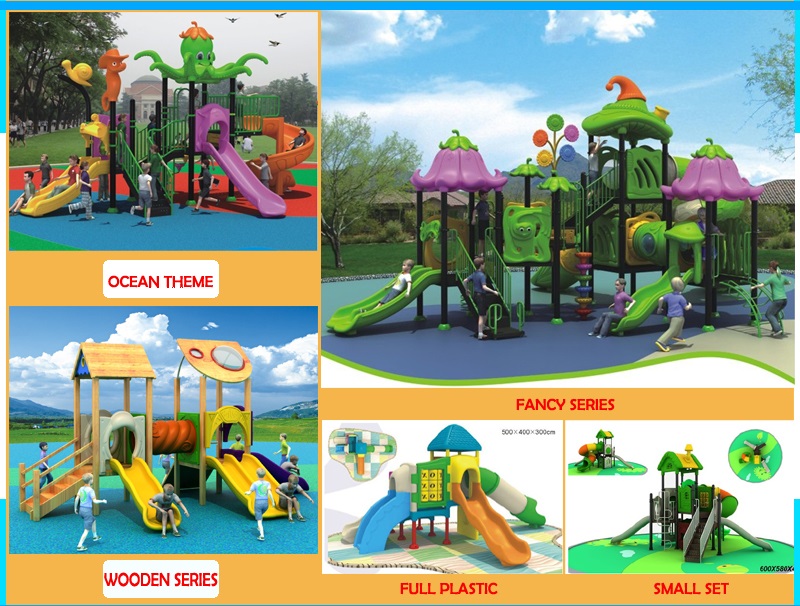 plastic playground slide