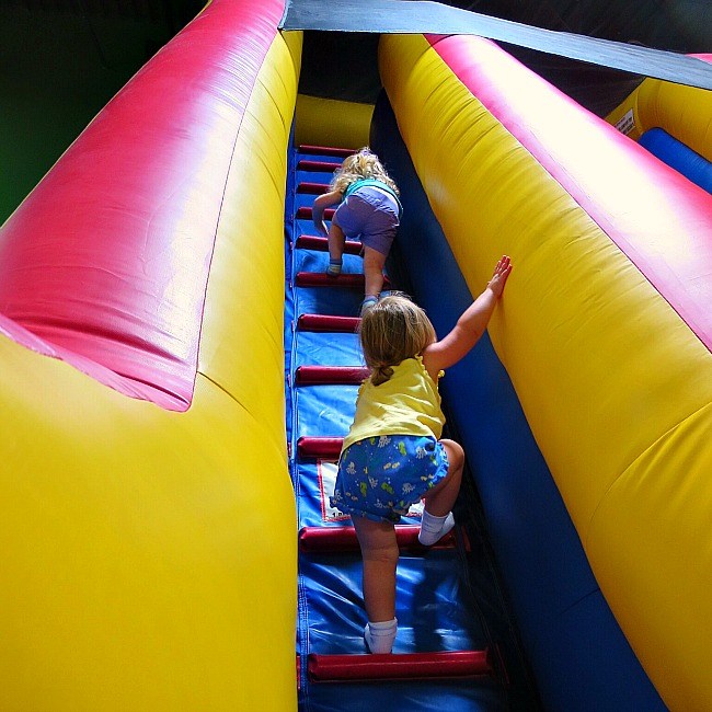inflatable bouncer-fun things to do