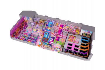 Princess castle Trampoline Park  Princess castle Trampoline Park