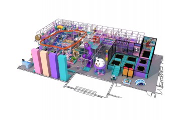Combination Indoor playground Combination Indoor playground