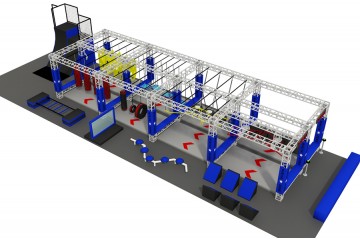 Ninja Warrior Obstacle Course  Ninja Warrior Obstacle Course