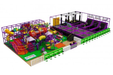 Trampoline Area For Birthday Party  Trampoline Area For Birthday Party