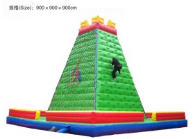 Advantages of inflatable climbing wall and slide