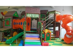 Children love to play at funland indoor playground