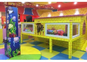 Indoor jungle gym is efficient in cultivating sweet kids Indoor jungle gym is efficient in cultivating sweet kids