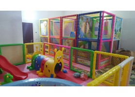 Indoor play center requires more support from parents Indoor play center requires more support from parents