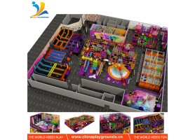 Please be Friendly to Others in the Indoor Trampoline Park Please be Friendly to Others in the Indoor Trampoline Park