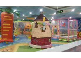 Teamwork While Playing In the Indoor Playground Teamwork While Playing In the Indoor Playground