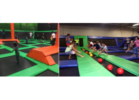 Trampoline Park Prevents Kid from Getting Over-weighted