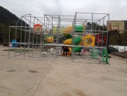 Indoor playground equipment in Spain