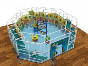 Indoor playground equipment in USA