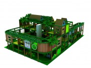 jungle Theme indoor jungle gym for clients in Latvia