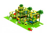 Small kids indoor playground equipment for client in Romania