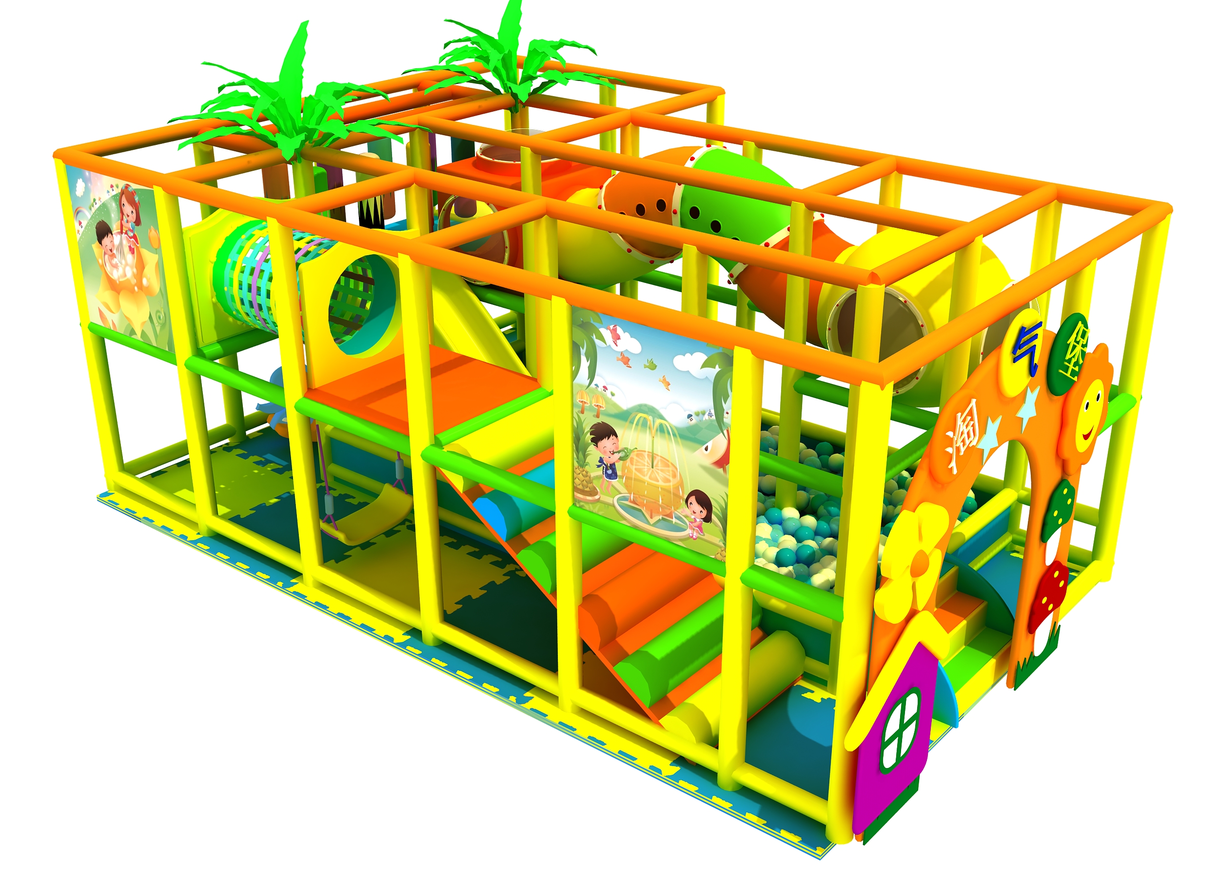 Kids indoor playhouse in Ecuador