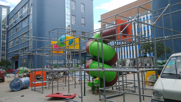 Toddler jungle gym in Italy