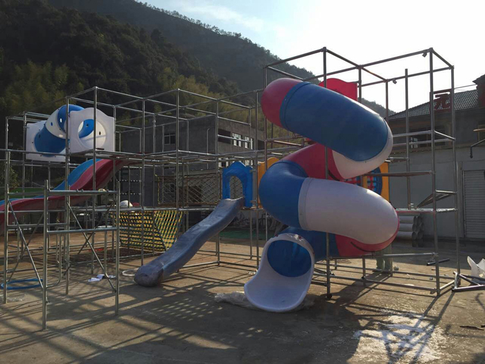 Toddler jungle gym in Italy