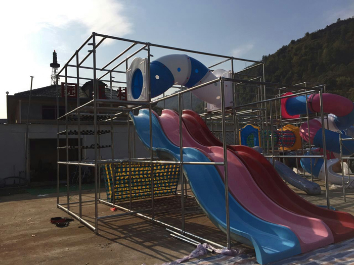 Toddler jungle gym in Italy