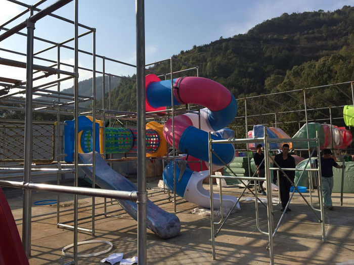 Toddler jungle gym in Italy