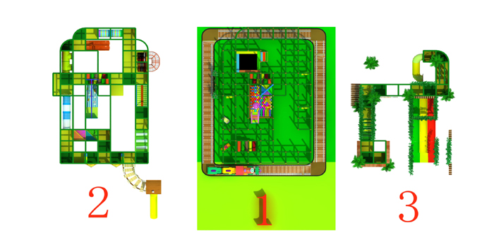 Indoor playground equipment in USA