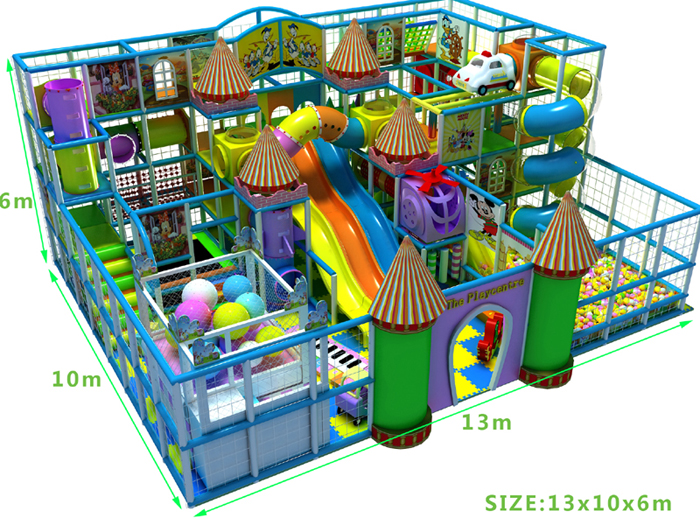 Indoor play structures installed in Cavan Ireland