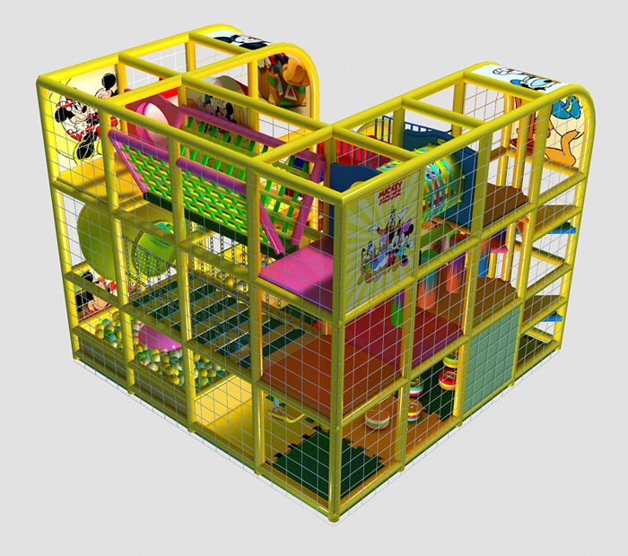 Indoor play structures installed in Cavan Ireland