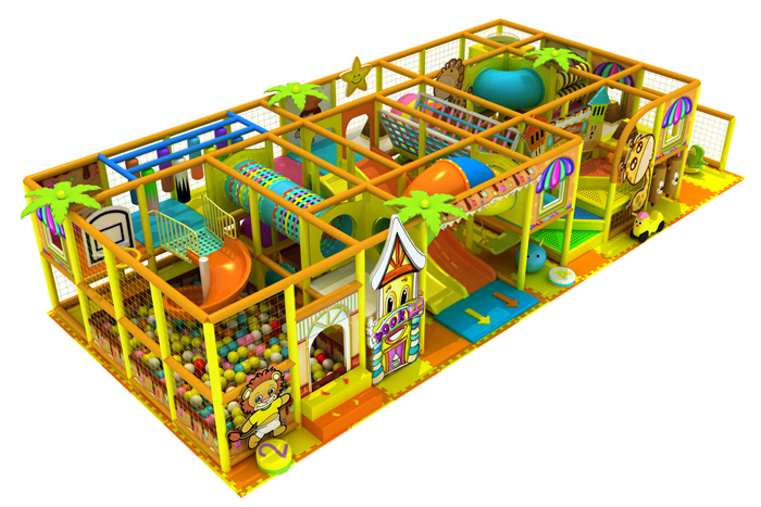 Indoor kids playground equipment in USA