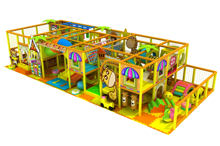 Indoor kids playground equipment in USA