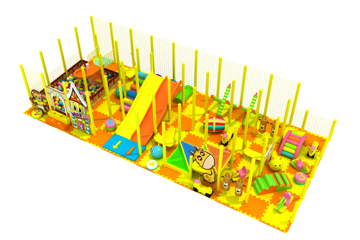 Indoor kids playground equipment in USA