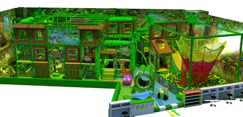 Project of indoor play centre