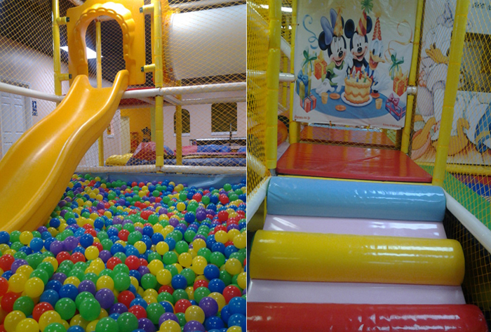 Indoor playground equipment in Miami