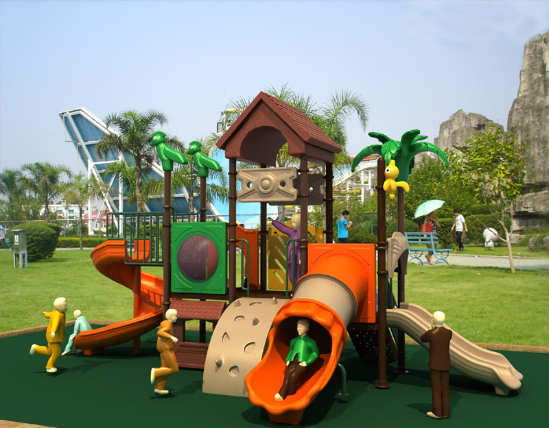 Outdoor play equipment in Brazil