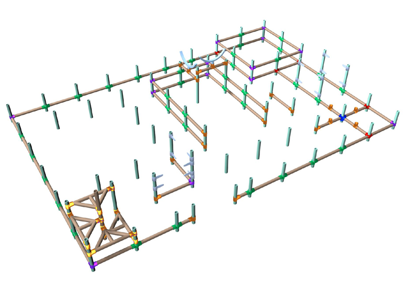 Indoor playground equipment in Spain