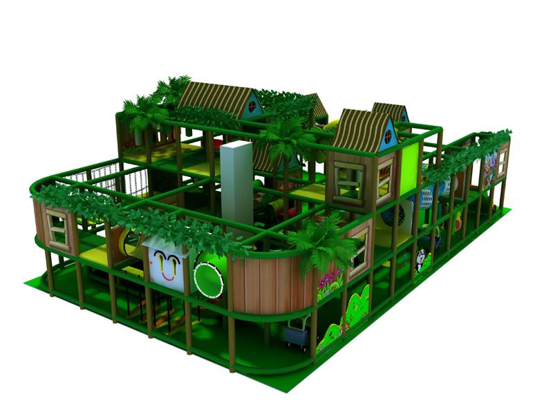 jungle Theme indoor jungle gym for clients in Latvia