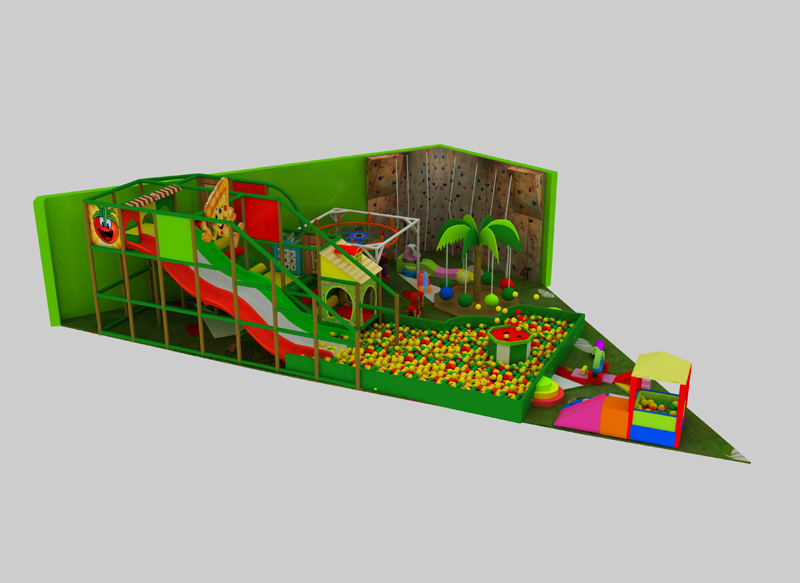 Kids indoor slides order by client in Domingo