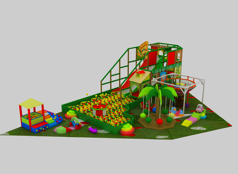 Kids indoor slides order by client in Domingo