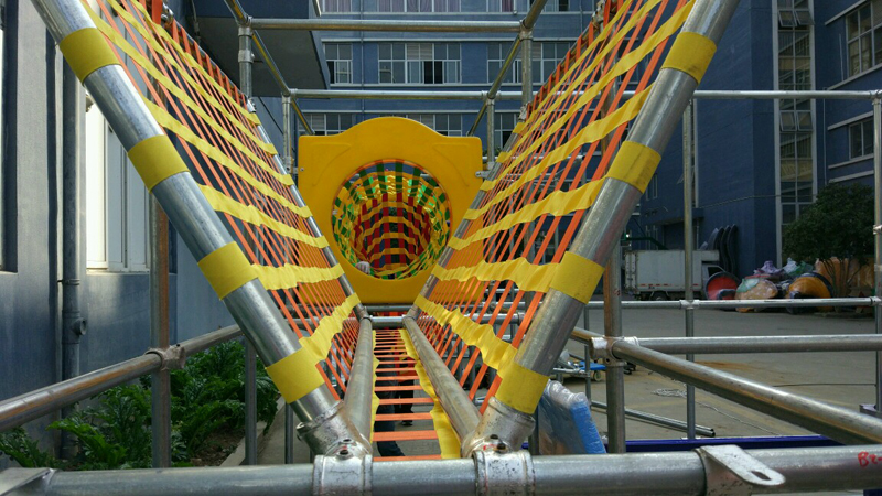 Small kids indoor playground equipment for client in Romania