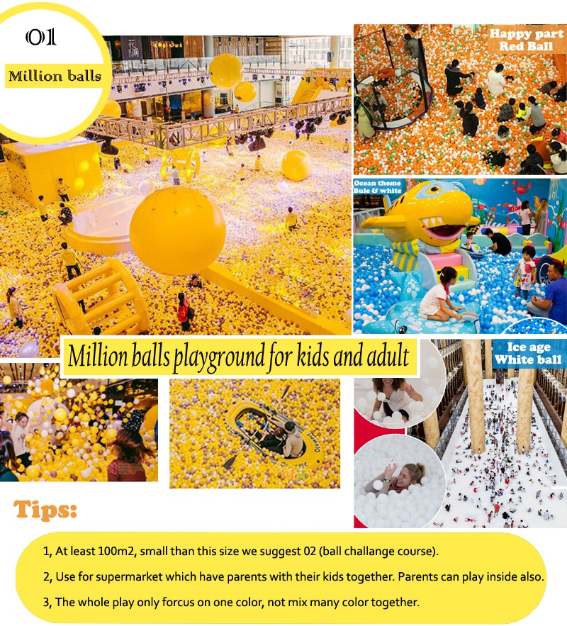 million ball - indoor playground equipment