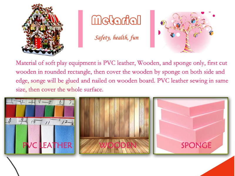 material of soft play equipment