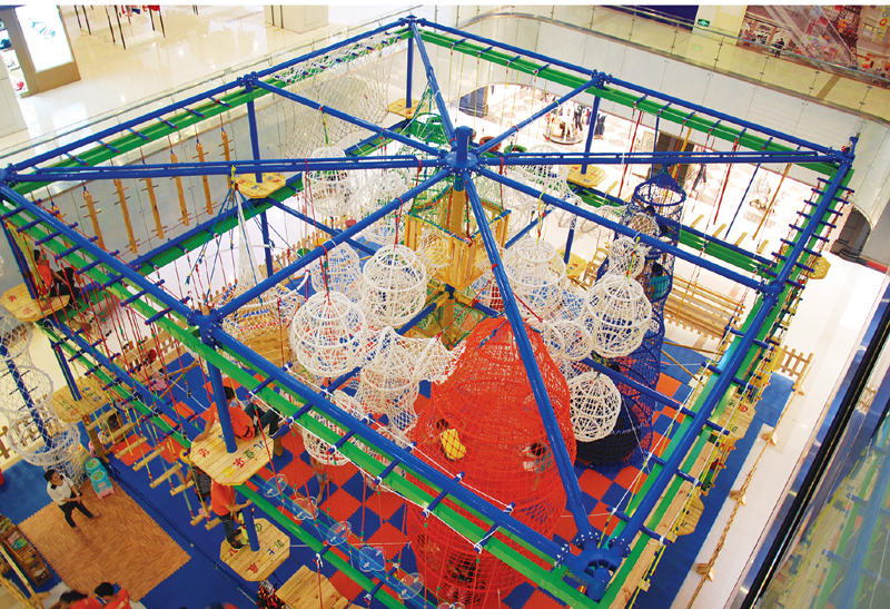 Kids Indoor Challenge Course